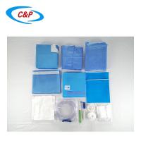 Cirúrgico dental azul da clínica do hospital drapeja o bloco personalizado