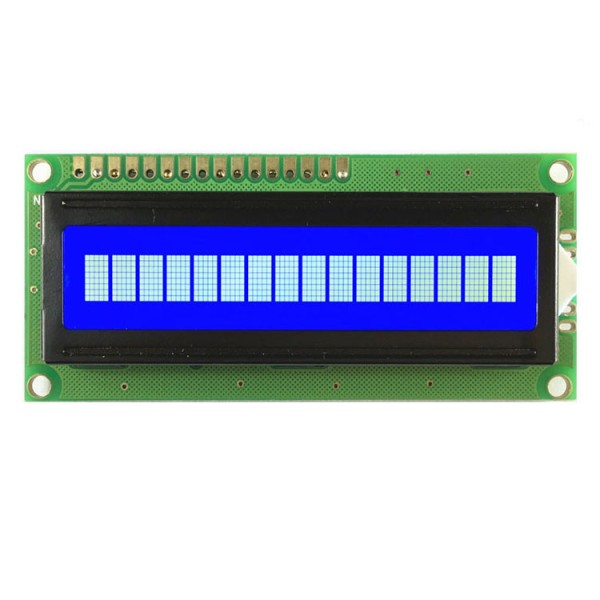Factory Price 1601 LCD Display Yellow-green and Blue 16x1 Lcd Display Module