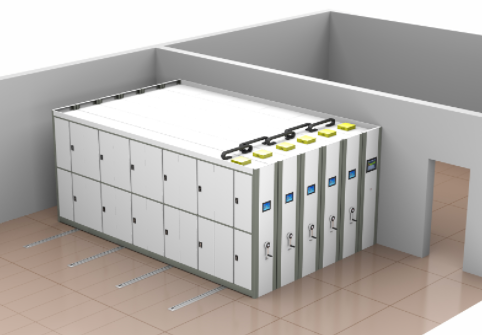 Включение в набор отложенных изменений черни офиса покрытия Iso14001 Muchn порошка H2300mm