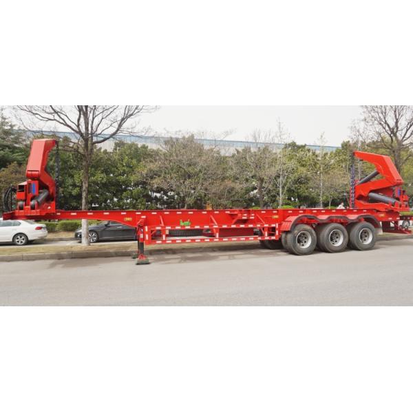 TITAN 37/40/45 Ton Sideloader Container Truck Trailer 40 Ft for Sale Manufacturer Steelbro