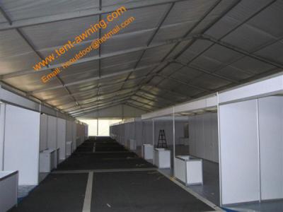 Large Exhibition Marquee Aluminum Clear Span Windproof Trade Show Tents 30x60m