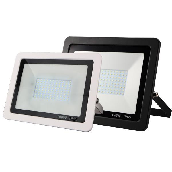 Luz de inundação ultra fina do diodo emissor de luz do à prova de água com a instalação flexível da tampa de vidro