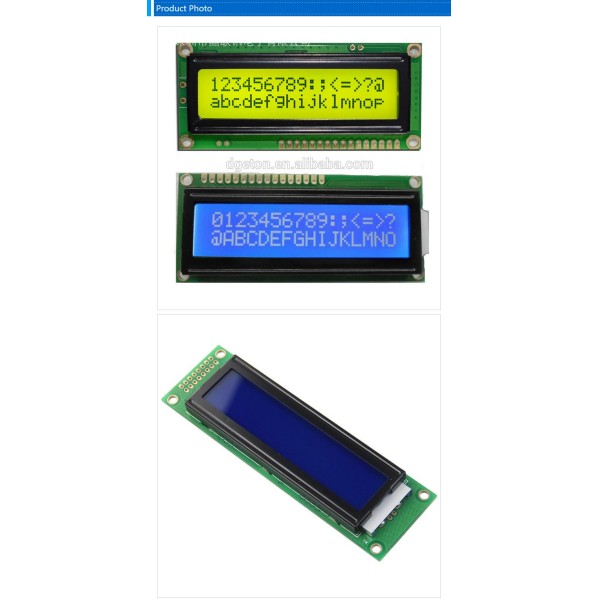 Factory Outlet LCD DISPLAY 20X2 LCD RED CHARACTER 20X2 LCD MODLUE