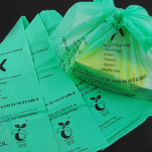 100%Biodegradable and Compostable T-Shirt Bags/Vest Carrier PE Plastic resuable shopping bag, T-shirt Shopping Bag/ Comp