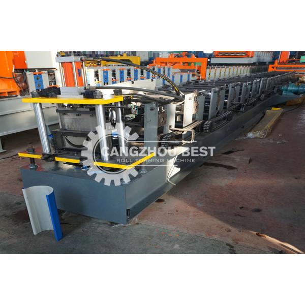 Agua de lluvia de Alumiumum que cubre el rollo inconsútil del canal que forma la máquina