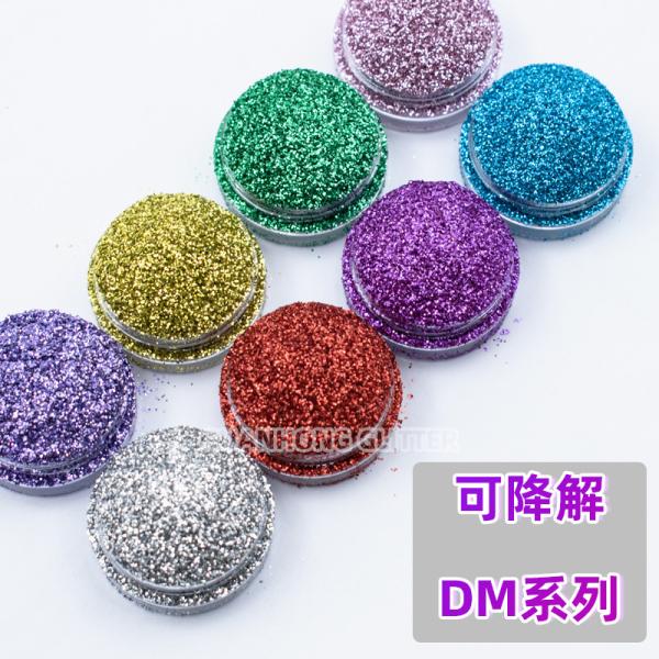 Customized PLA Biodegradable Glitter Bulk Powder For Christmas Decoration Makeup