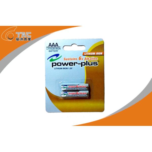 Основная батарея ЛиФеС2 1.5В ААА/Л92 утюга лития с высоким темпом 1100 мАх