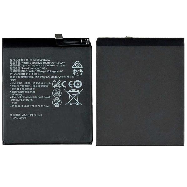 Huawei Ascend P10 Cell Phone Battery Replacement HB386280ECW 3.8V 3200mAh