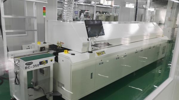 Forno do Reflow da correia da malha de JAGUAR/do ar quente transporte Chain, 300mm SMT, equipamento M8 do conjunto de SMD