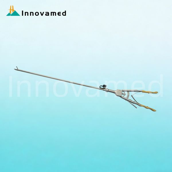 STORZ 330MM STAINLESS STEEL LAPAROSCOPIC EQUIPMENT V SHAPE SURGERY NEEDLE HOLDER