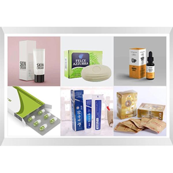 Fully Automatic Face Mask Packing Machine , 4.1KW Carton Packaging Machine