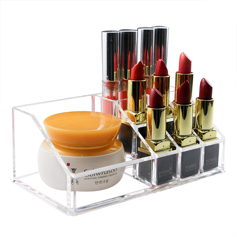 Transparent Acrylic Makeup Storage Box Drawer Top Beauty Skin Care Products Desktop Finishing Cosmetics Living Room Suitable