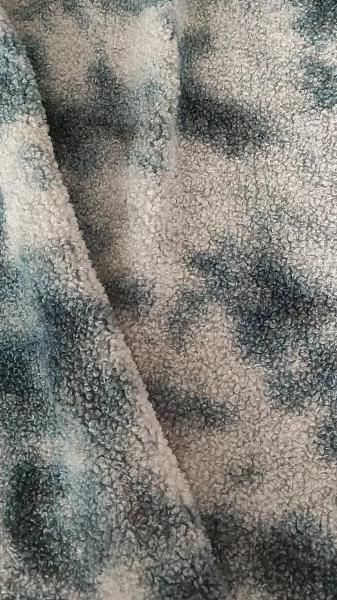 Laço macio super de Teddy Bear Sherpa Fleece Fabric 270gsm tingido para vestuários e brinquedos