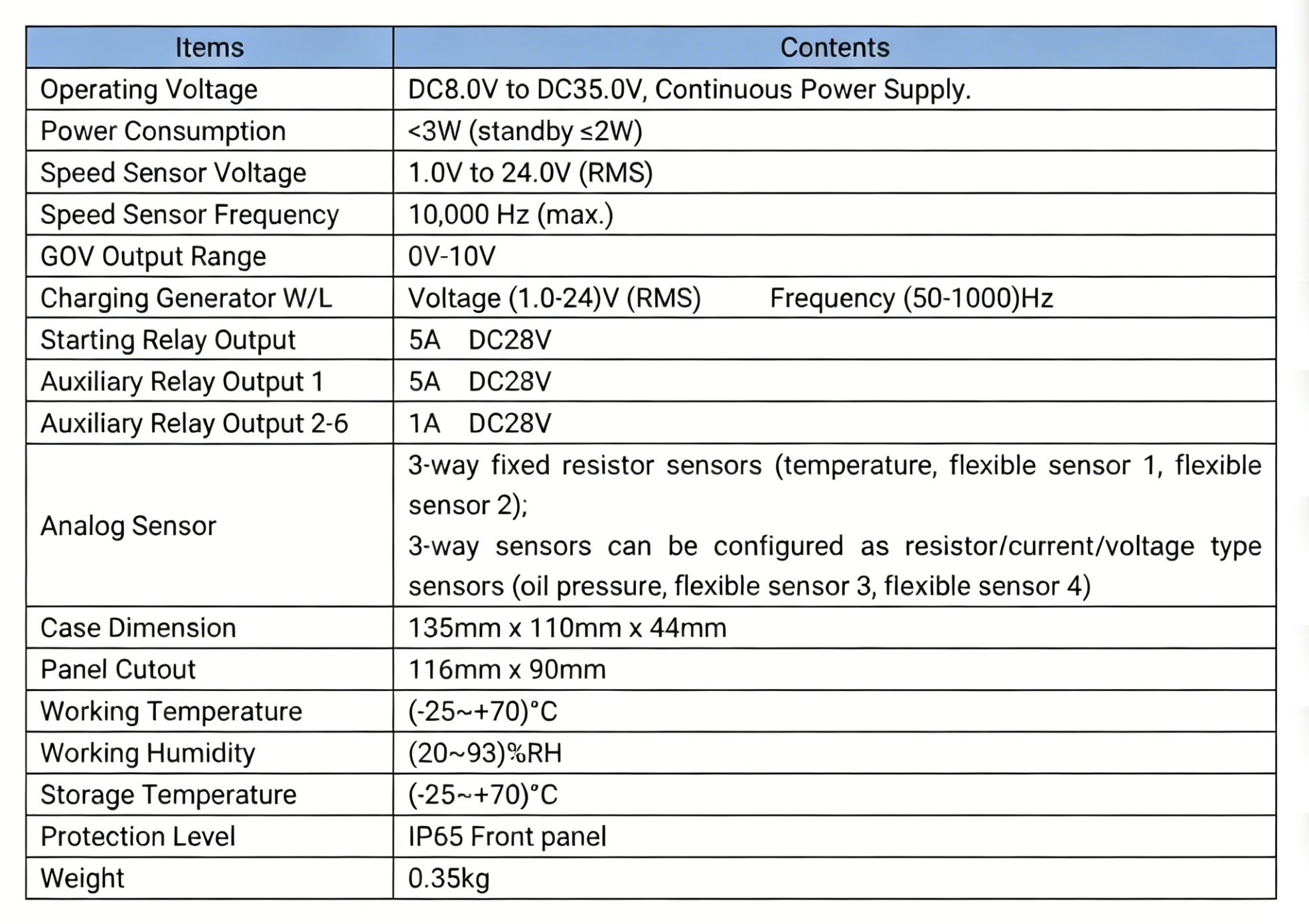 Engine Controller HEM4000 Original Brand New SmartGen Relay Speed Regulation Output + RS485 Interface