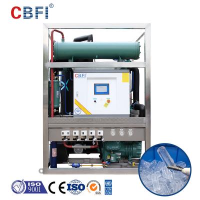 5 Ton 35mm Diameter Ice Tube Machine 3 Phase 380V 50Hz