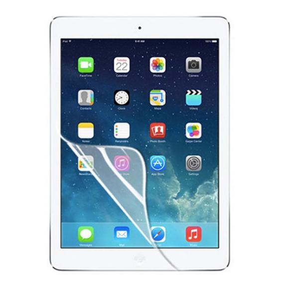 iPad air/mini 2 HD clear PET Screen Protector, high transparency, 100% bubble-free,
