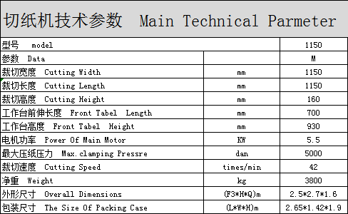 220 V 380 V Paper Cutting Machine with 2500*2700*1600 Dimensions for Manual Grooving