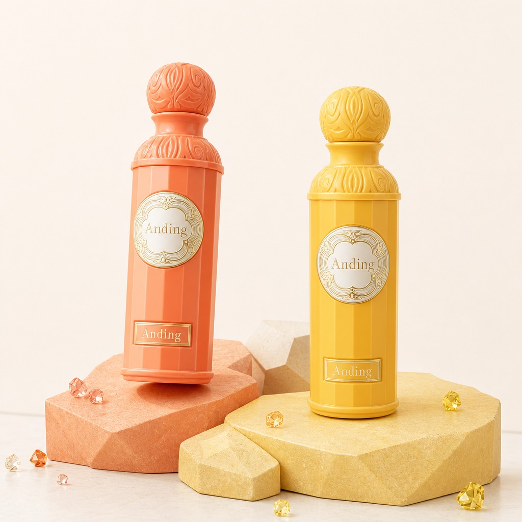 100ml Arabic Perfume Bottles Glass Cylinder Carved Spray Empty Luxury
