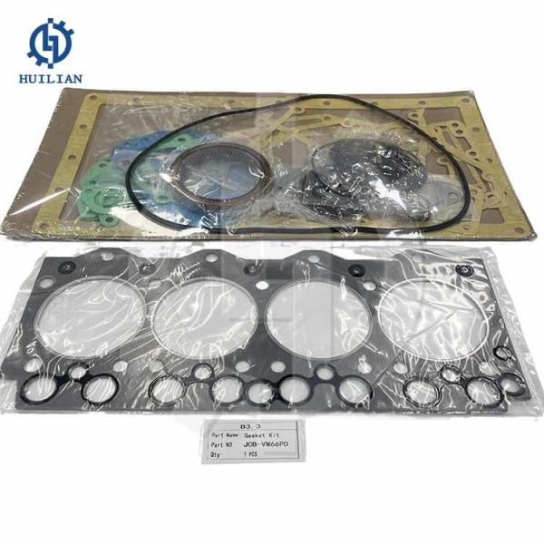 Cummins B3.3 Full Gasket Engine Gasket Kit 3800939 4955996 Engine Repair Set For JCB-VM66PD Excavator Parts