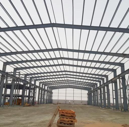 Water Proofing Prefabricated Light Structural Steel Structure Warehouse/Workshop for Sale