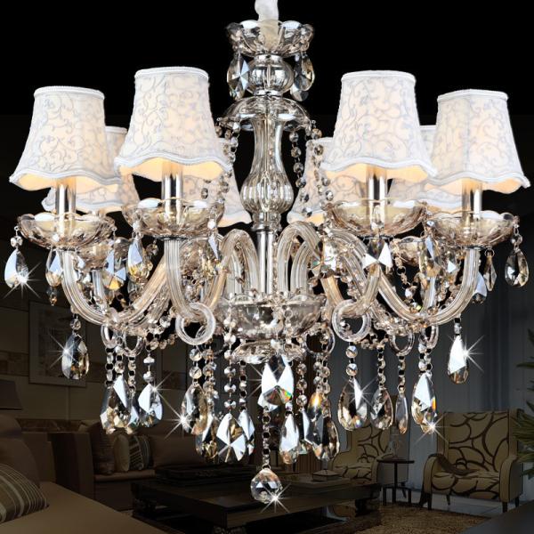 Crystal light fixtures chandeliers for Dining room Kitchen Foyer Hotel lighting ( WH-CY-31)