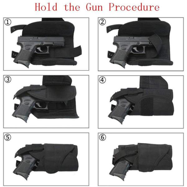 Polyester Military Tactical Backpack Quick Release Buckle Tactical Leg Holster 0.3KG