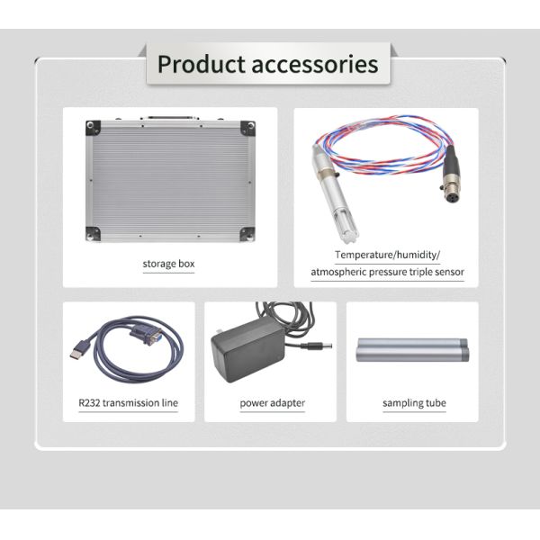 Positive And Negative Ion Tester Atmosphere Temperature And Humidity Ion Monitor