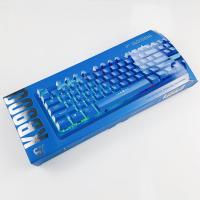 Boîte à marque personnalisée UV Sliver Foil d'estampage à chaud Souris et clavier
