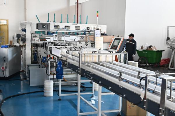 Full Automatic Toilet Tissue Paper Roll Bundling Machine Paper Product Making Machinery
