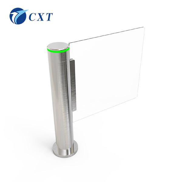 Cylindrical Swinging Access Gates AI Smart For School Hotel Park 140s