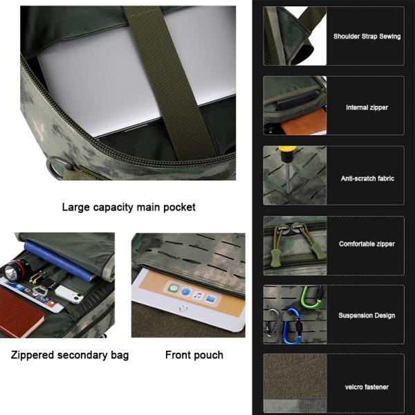 Mochilas tácticas ligeras Logotipo personalizado Mochila deportiva plegable para acampar al aire libre