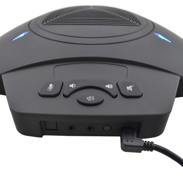 USB speakerphone 360 Audio Pickup free driver Omni-directional Microphone for Business Video Meeting