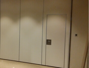 Стены системы перегородки офиса винила переклейки вися складывая для гостиницы