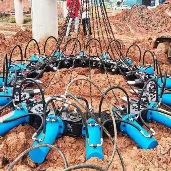 20T To 40T Excavator Hydraulic Pile Breaking Machine Low Noise
