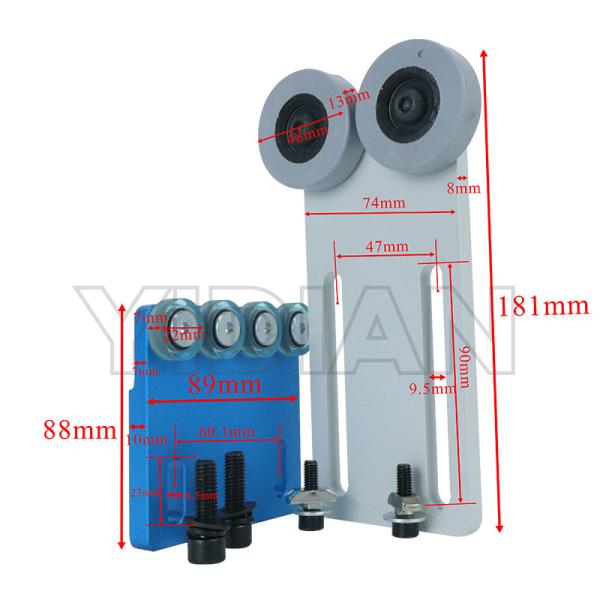 Набор нажатых колес с узкой плиткой для резьбы краев - Производитель запасной части