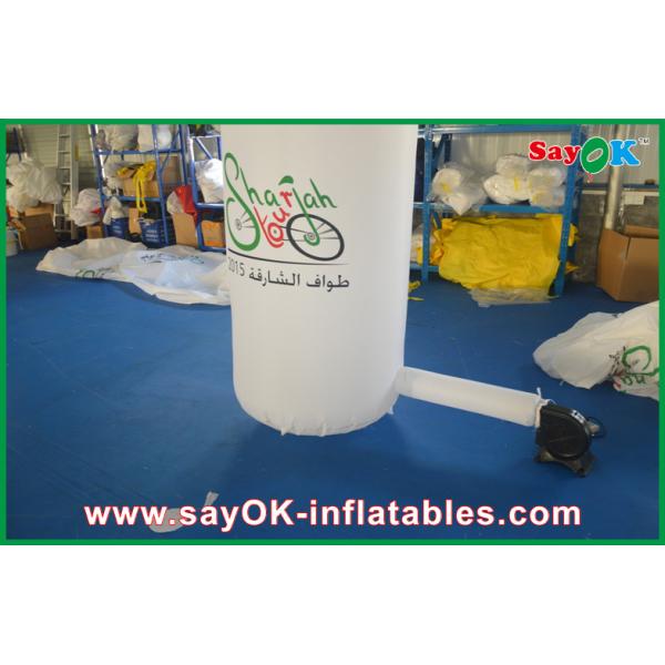 Arco los 6x3m inflable rojo azul del final del comienzo del final del blanco durable inflable del arco con la impresión del logotipo