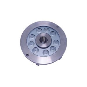 управление 27w IP68 RGBW DMX привело свет нержавеющей стали света 316 фонтана подводный