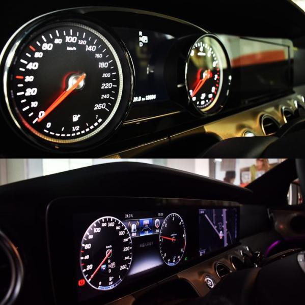 12.3 Car Linux W213 Instrument Cluster Dashboard Panel  For Mercedes Benz E Class