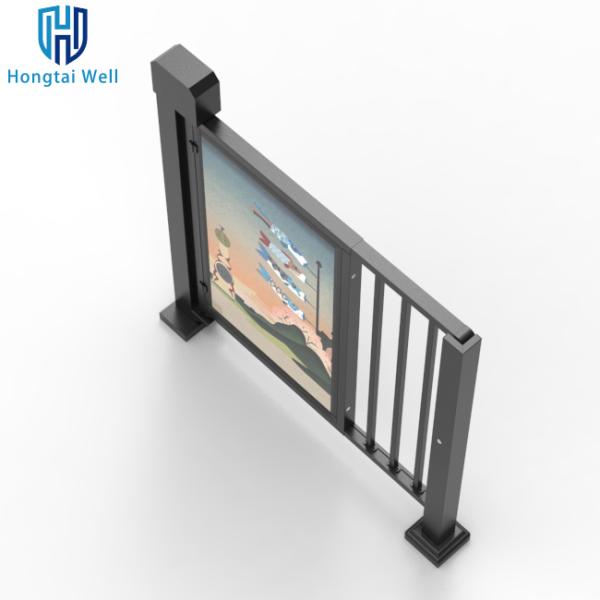 Sistema de barreira automático de controle remoto AC220V do carro da porta do crescimento RS485 para a propaganda