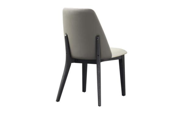 Solid Wood Dining Chairs , Upholstered Dining Chairs Set Af 8