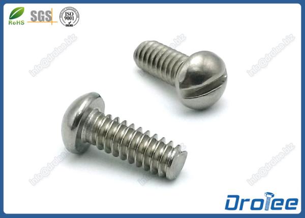 18-8 / 304/316 Stainless Steel Slotted Round Head Machine Screw