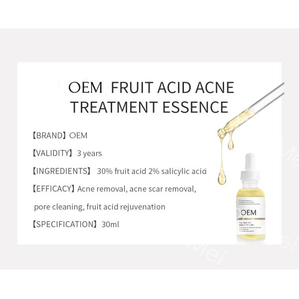Suero facial OEM para el cuidado de la piel con ácido salicílico, suero en gel para tratamiento de manchas, dermatólogo, 30 ml