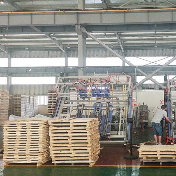 Automatic Stringer Pallet Making Equipment