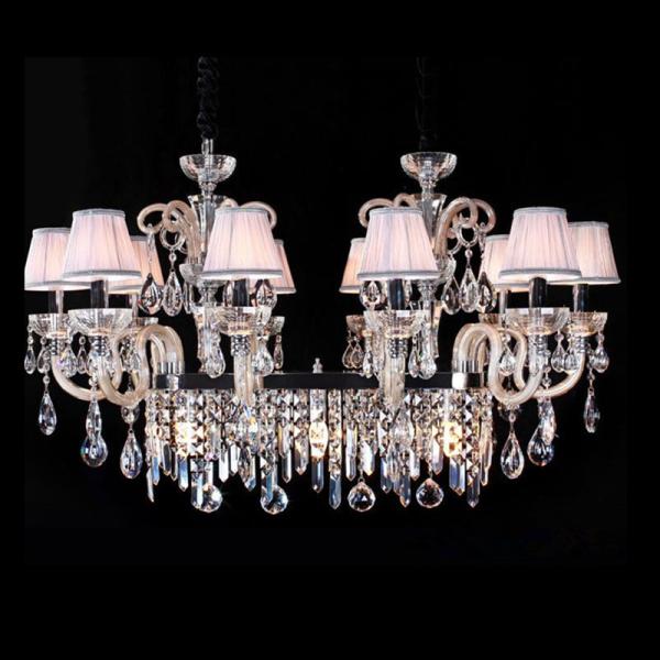Rectangular crystal chandelier dining room (WH-CY-89）