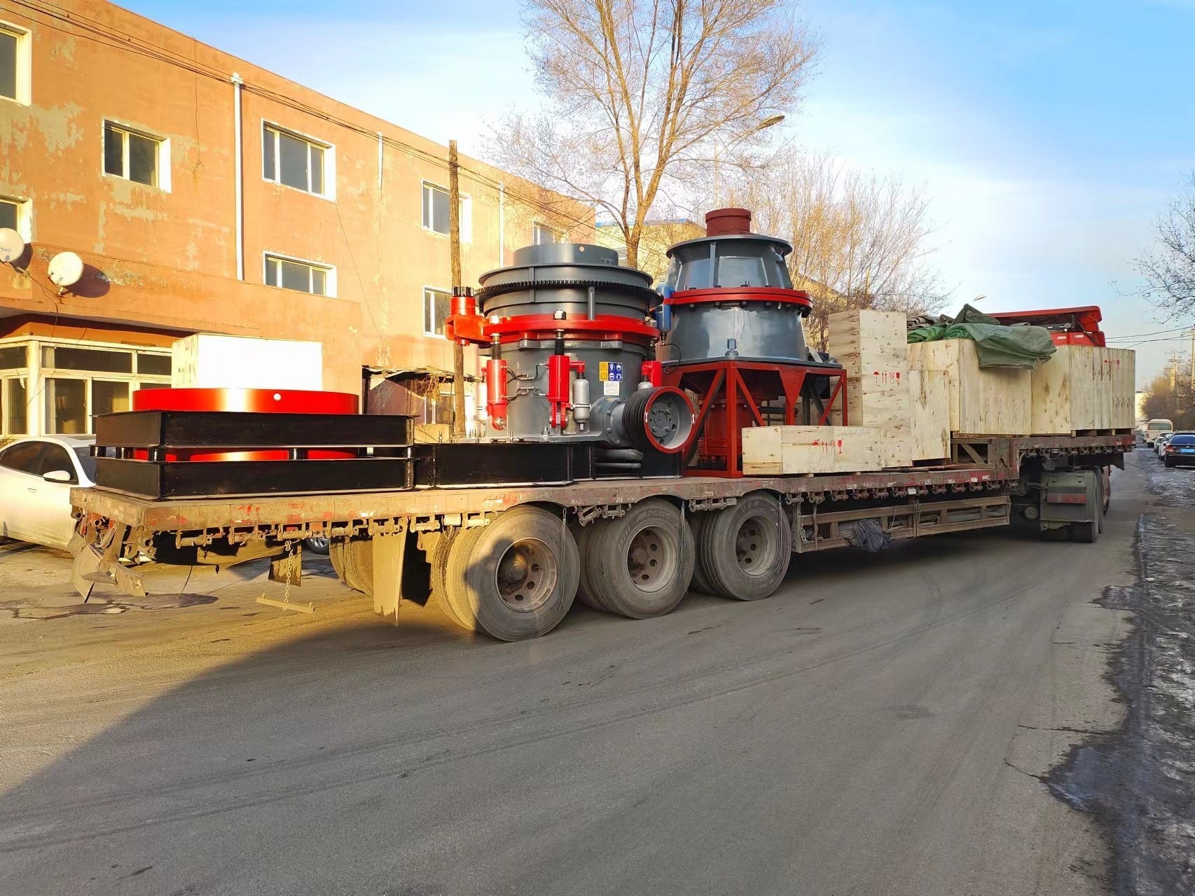 30-280kw Motor Power Customization Spring Cone Crusher for Medium Hardness Brittle Ore
