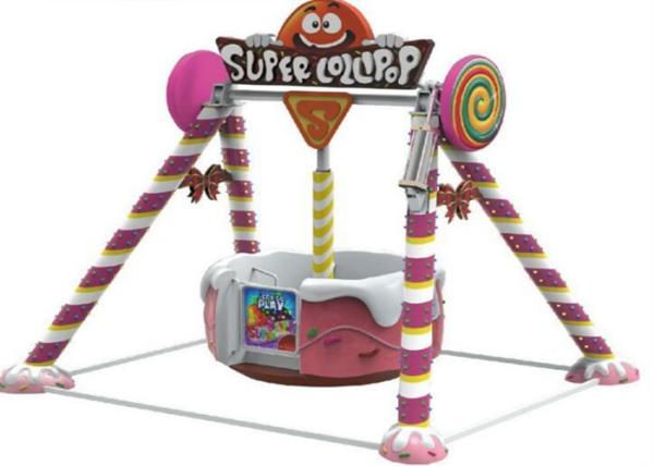 45 Degree Swing Pendulum Amusement Ride 2200W For Indoor Shopping Mall