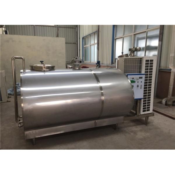 Inox Milk Cooling Tank 2000L 3000L 4000L 6000L 10000L Horizontal Type