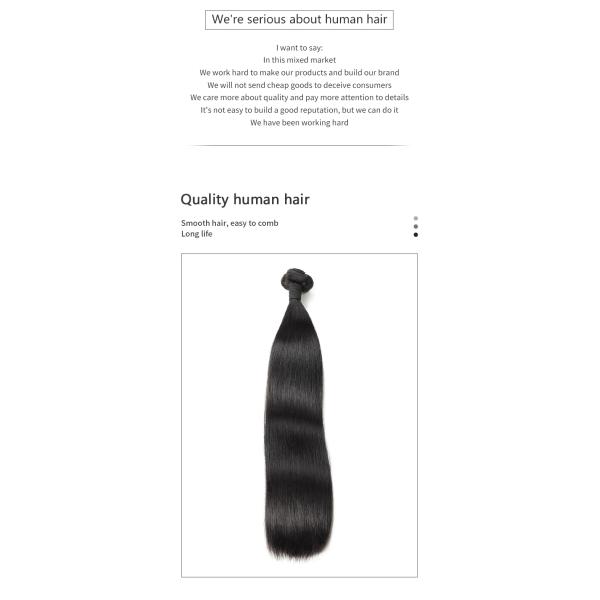 ST 12A Virgin Real Human Hair Bundles