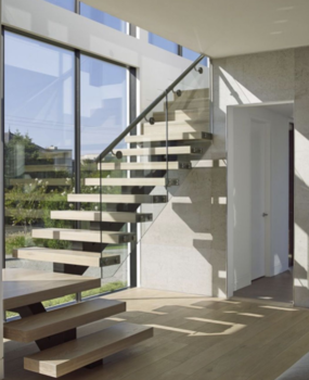 Balcão de alumínio 6005 do projeto de Moden balaustrada do fio de 6060 verticais