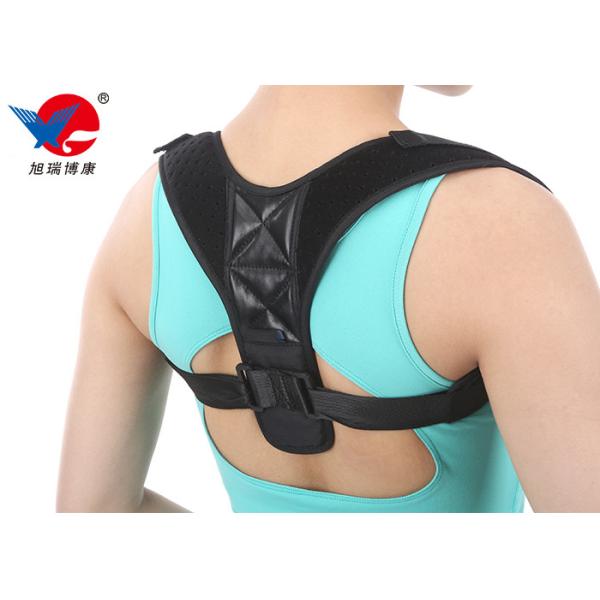 Convenient Medical Posture Corrector , Composite Fabric Shouldersback Posture Brace
